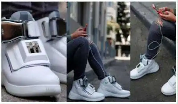 Checkout ?2.2million sneakers with Wifi & LCD screen for watching movies (photos)